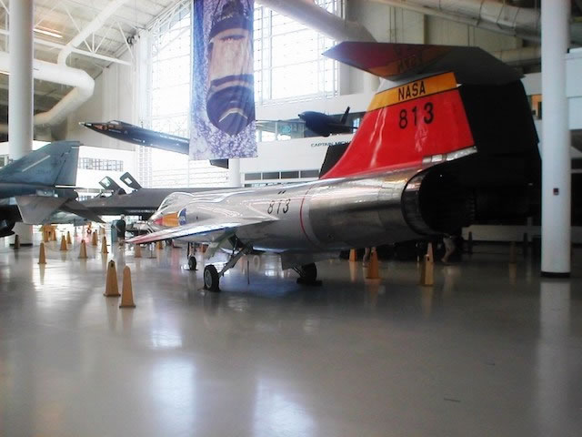 F-104G Starfighter, NASA 813, Evergreen Aviation and Space Museum, Oregon
